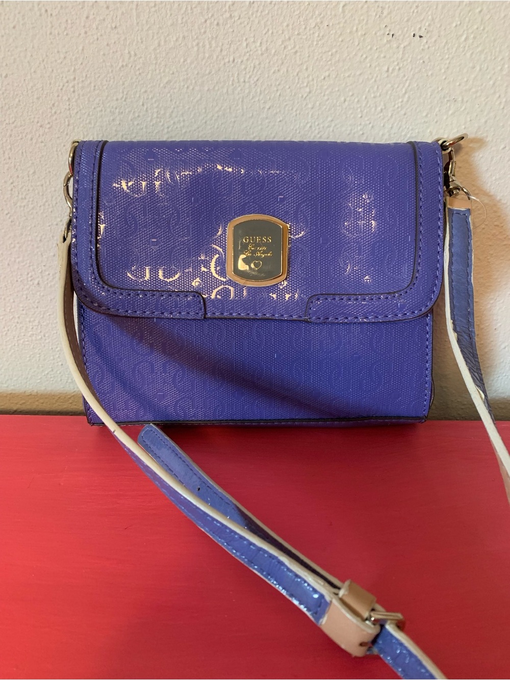 GUESS Frosted Mini Crossbody Bag